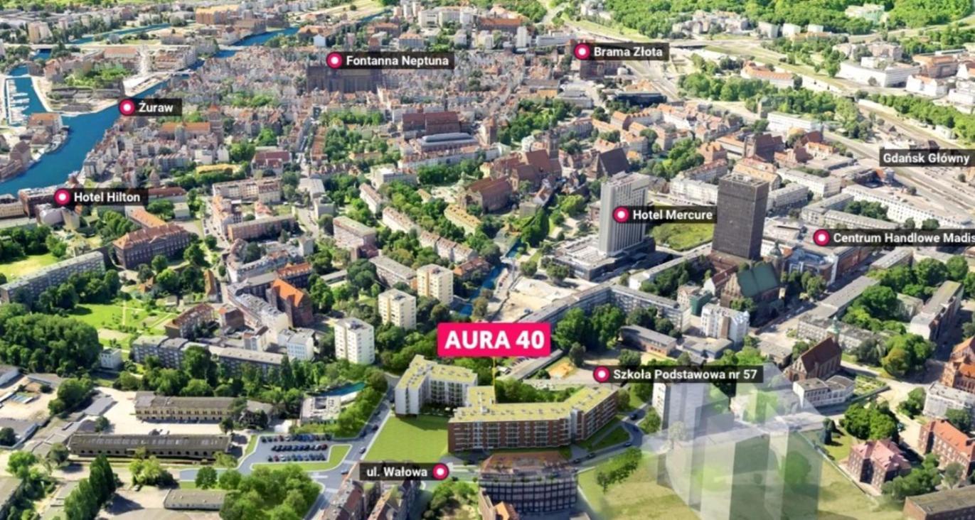 Rent40 Apartamenty Aura Gdansk Old Town Eksteriør billede